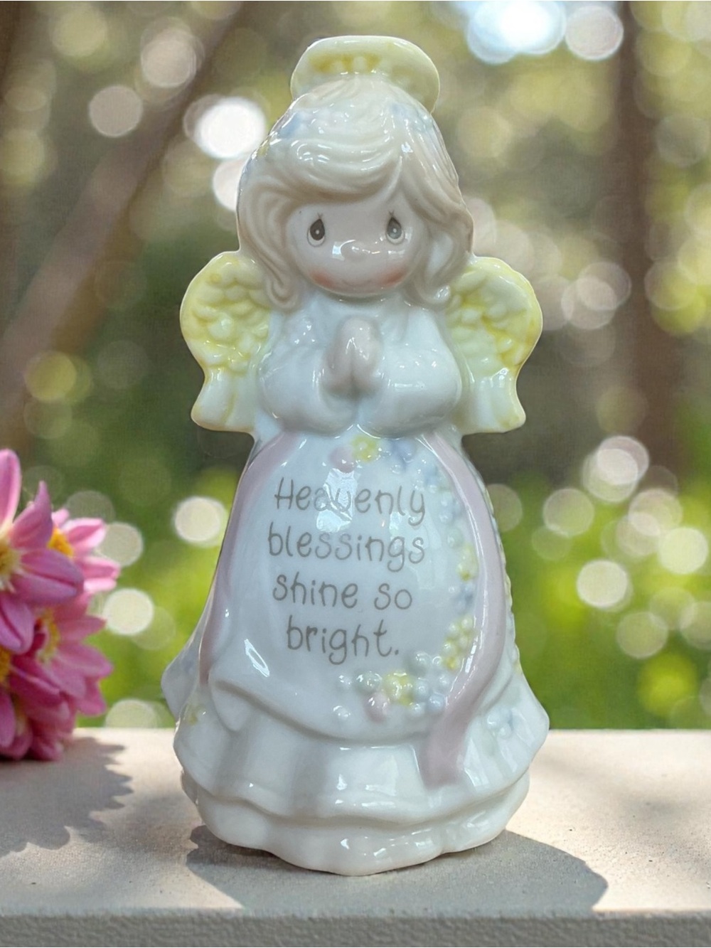 Precious Moments Heavenly Blessings Shine So Bright Candle Holder